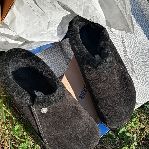 Birkenstock Zermatt premium shearling suede 12-12.5 normal/ wide - Picture 8 of 10